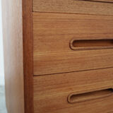 Teak secretary, Danish design, 1960s, production: Denmark