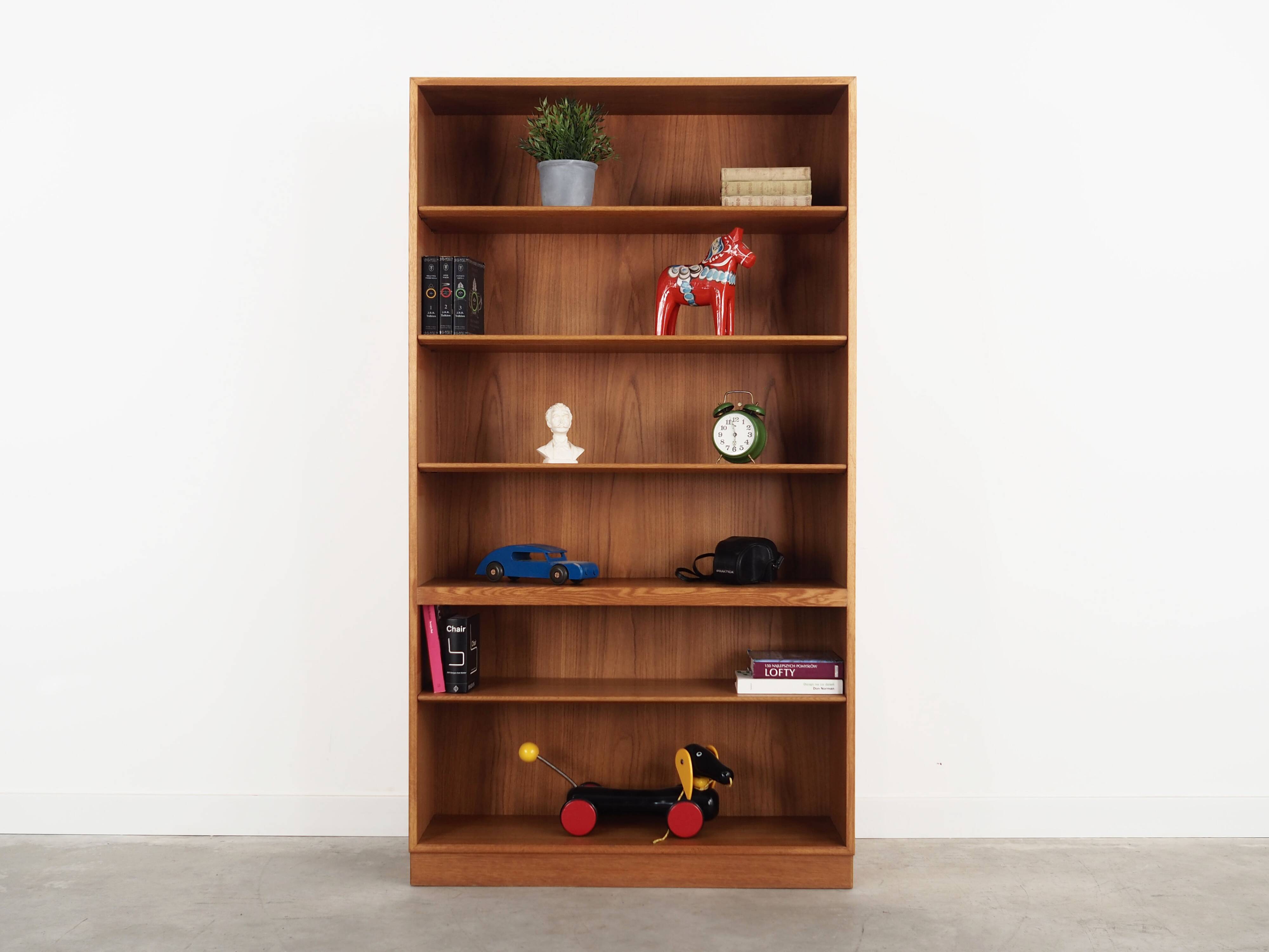 Ash bookcase, Danish design, 1960s, designer: Børge Mogensen