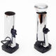 Pair of vintage chrome wall lamp