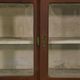 Large sideboard/cabinet with sliding glass doors