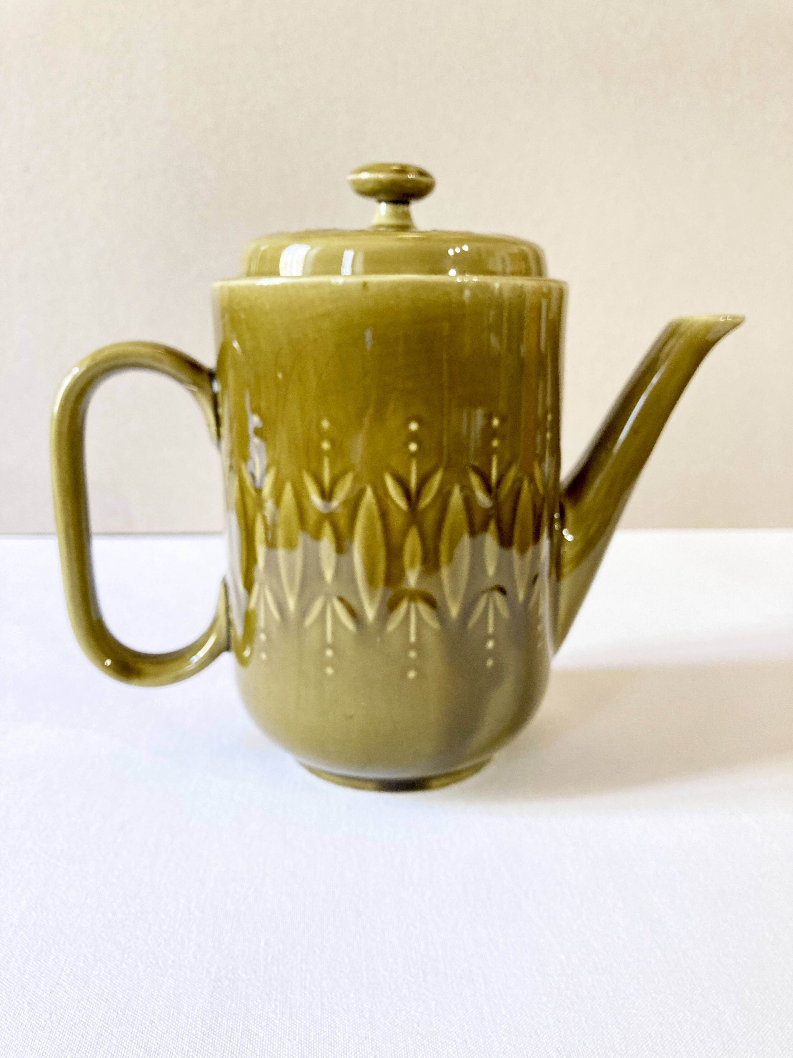 Sarreguemines ceramic coffee maker