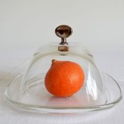 Bell and contemporary glass plate