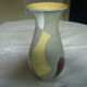 Vase en céramique vintage germany carreaux de couleurs