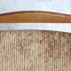 Set of six 1950s chairs in solid wood and straw