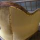 Louis-Philippe 3-seater velvet sofa - 19th century