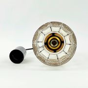 Mid-Century Modern Glass Pendant/Ceiling Light from Limburg, Germany, 1960s