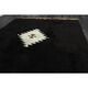 1970s Vintage Turkish Oushak Handmade Wool Cotton Brown Area Rug 146x168