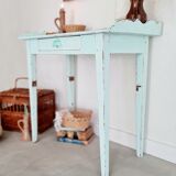 Farm table - Pastel blue dressing table