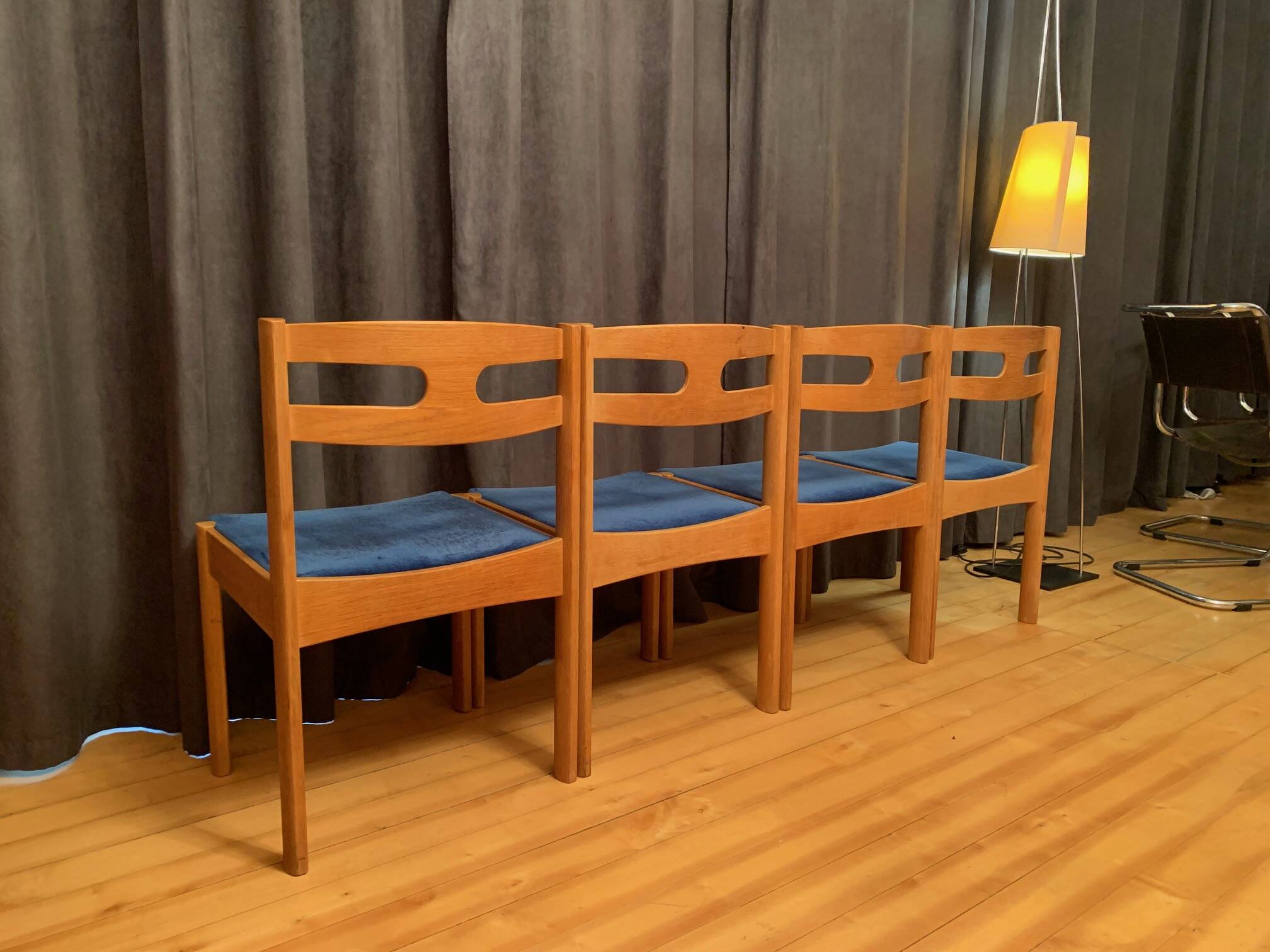 Set of four Asko Export chairs, Finland, 1960s