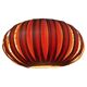 Large Rare Midcentury Veneer Pendant ULUV, 1960s