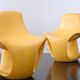 Space Age chair in the style of Danielle Quarante.