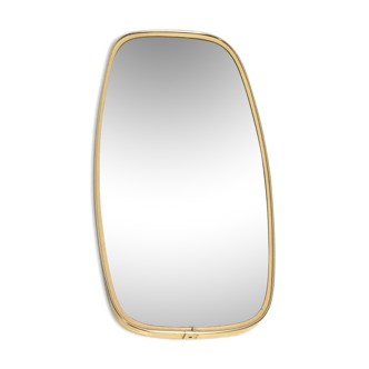 Miroir doré - 46 x 23 cm