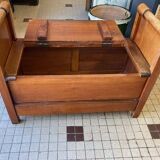 Banc coffre en bois