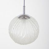 Mid-century globe hanging lamp, 1970s