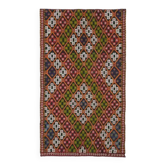 Tapis turc en laine et coton noué à la main, années 1970