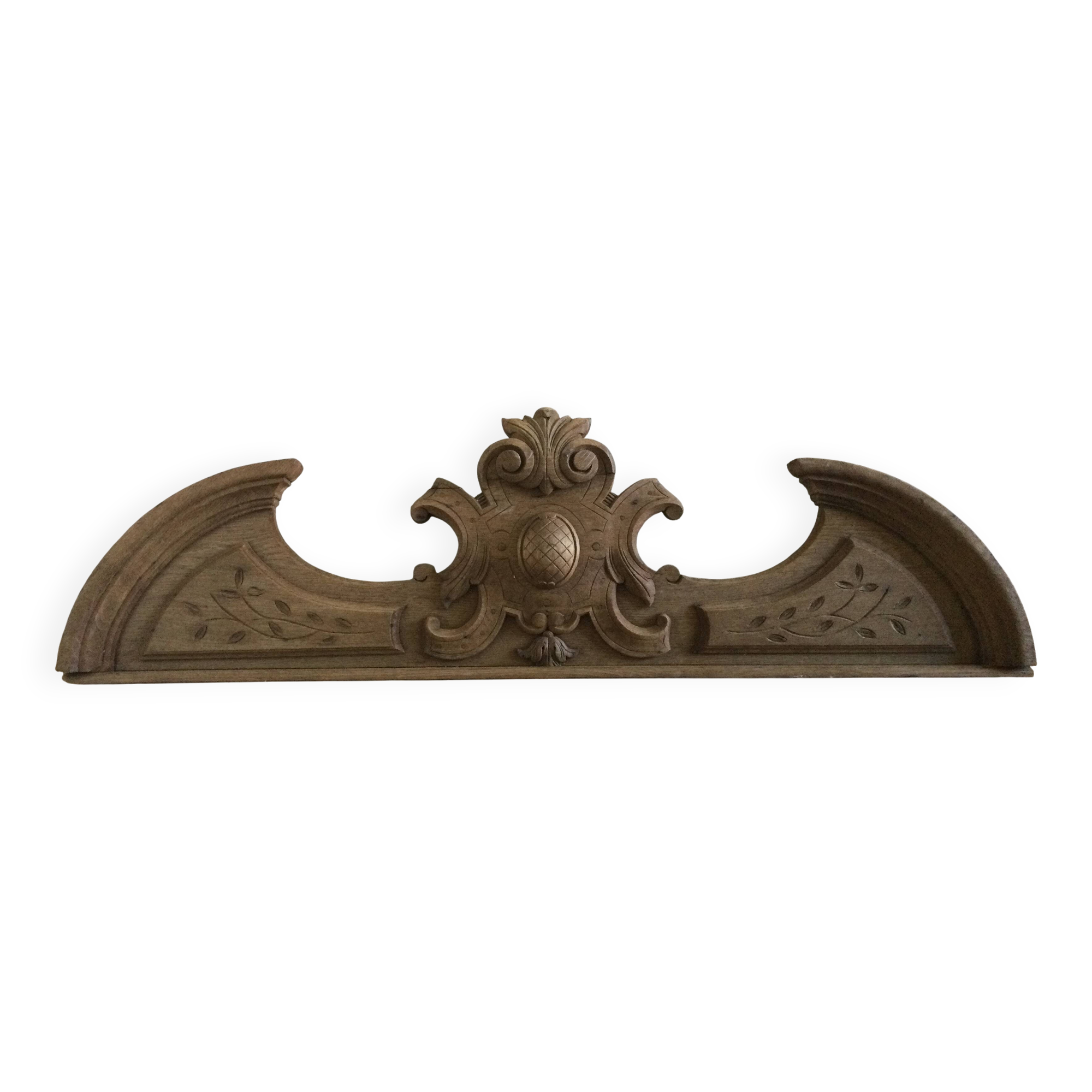 Ancient oak pediment