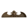 Ancient oak pediment