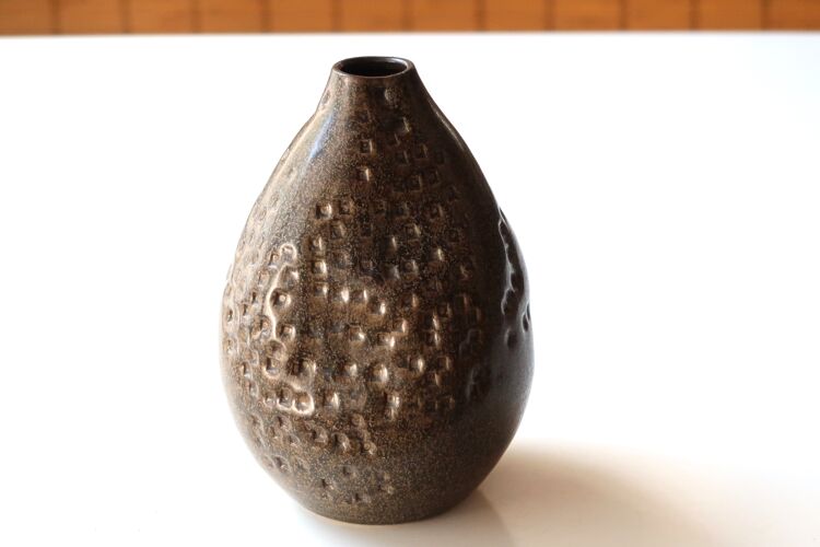 Vase en céramique de Jean Cacheleux années 70