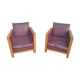 Paire de 2 fauteuil art deco