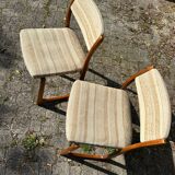 Vintage sled chairs