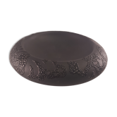 vintage black ceramic pocket cup 1980 Jacques Molin