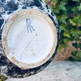 Vase fat lava par Alain Rufas Vallauris 1960’s