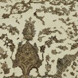 1970s 260 cm x 375 cm Beige Wool Carpet