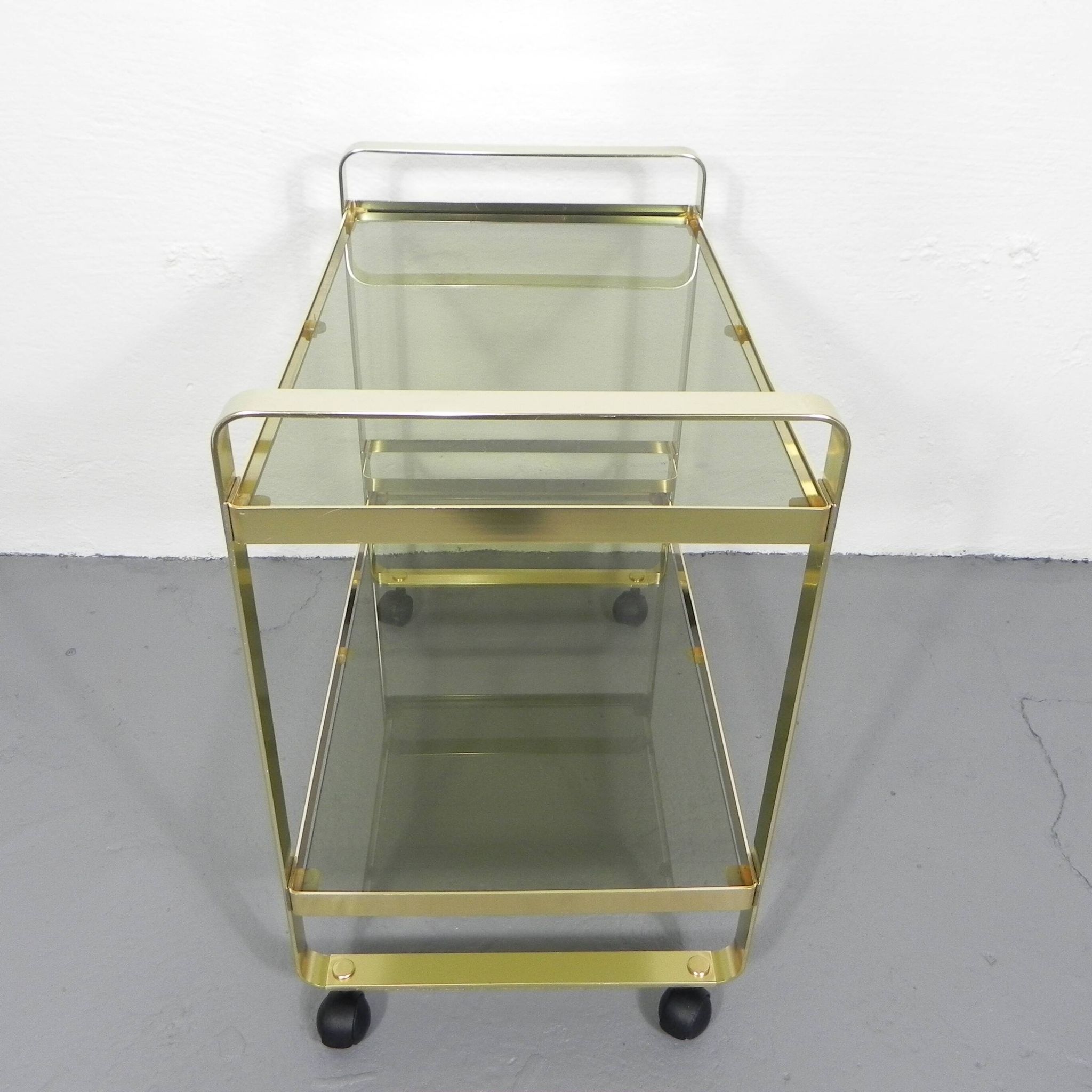 Vintage space age drinks bar cart by Av Handwerk