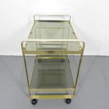 Vintage space age drinks bar cart trolley by Av Handwerk