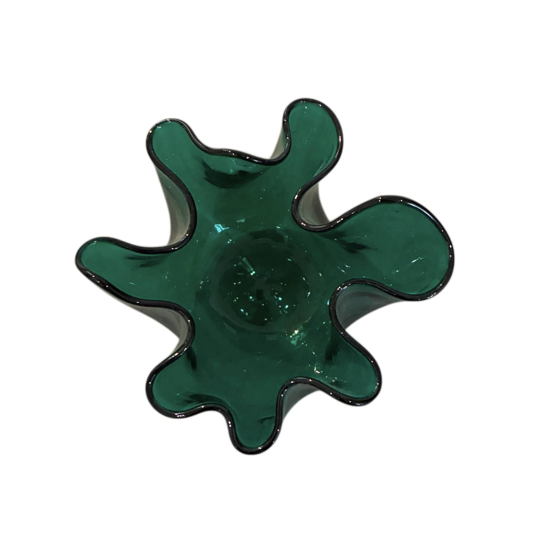 Fulvio bianconi (1915-1996), murano, vase "fazzoletto", circa 1970