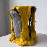 Resin fish sculpture