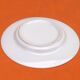 6 small porcelain plates/saucers with checkered pattern