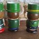 Vintage wooden egg cups