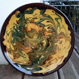 Marbled artisanal ceramic dish from Spain