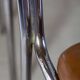 8 vintage tubular chrome and skai chairs, 1970