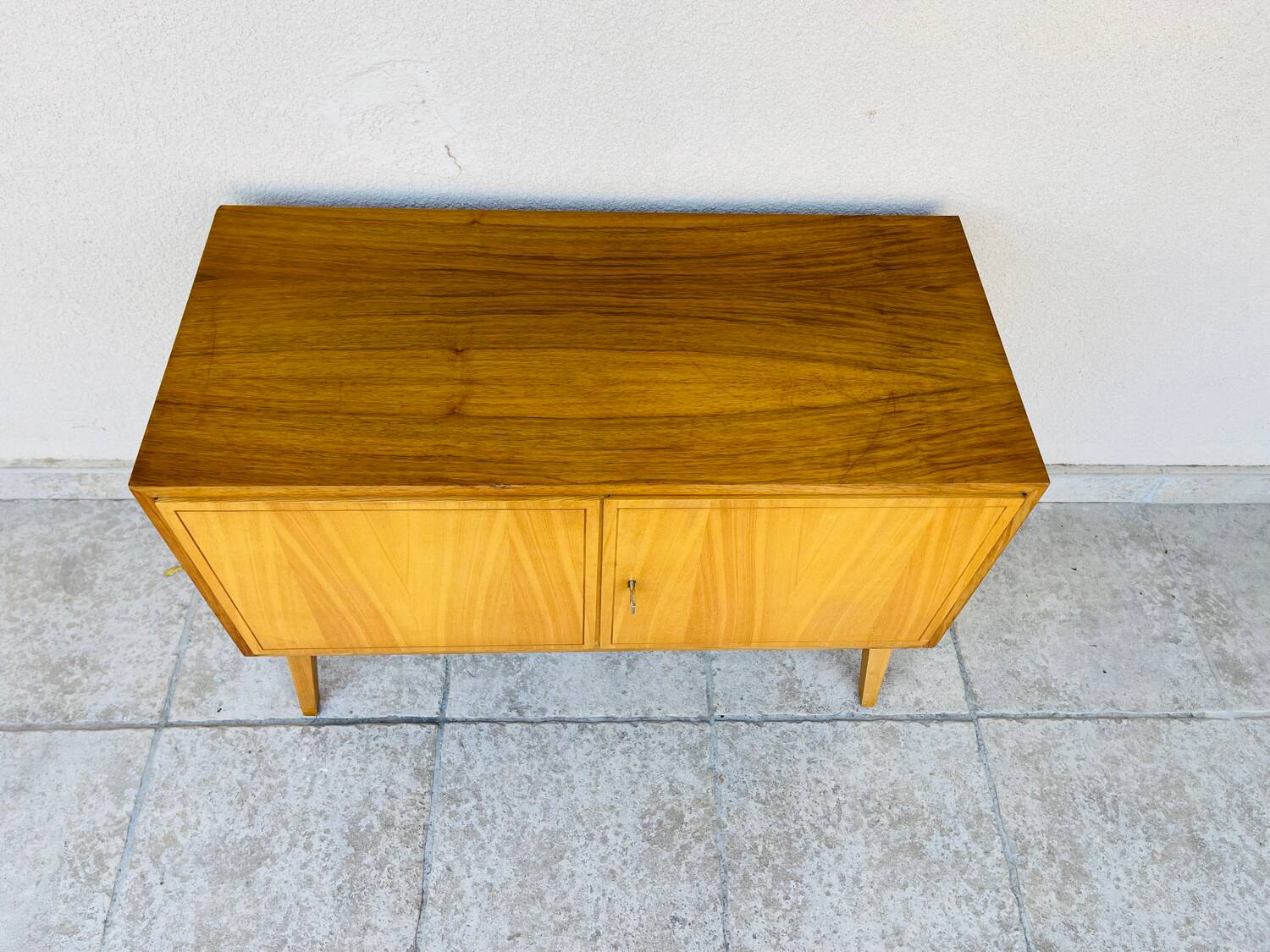 Small vintage oak sideboard
