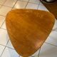Side table Hugues Steiner 1950 bow-wood