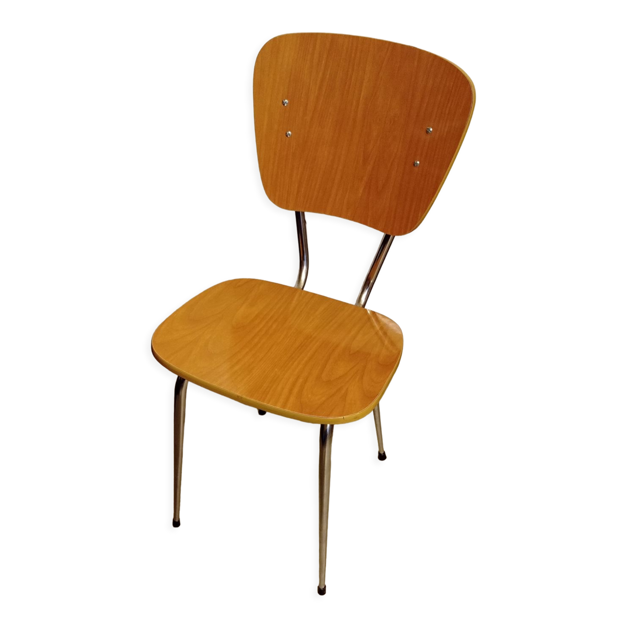 Chaise formica fauve