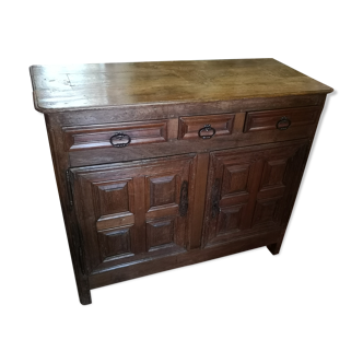 Rustic oak sideboard