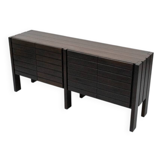 Buffet en bois d'iroko Maison Regain