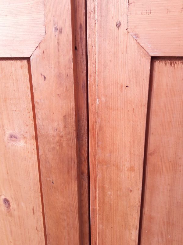 Pair of doors 248x129cm old