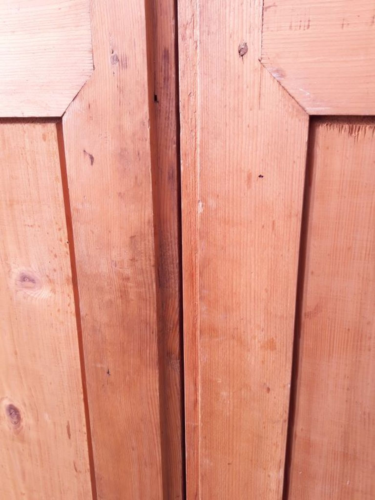 Paire de portes 248x129cm anciennes