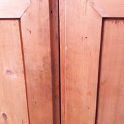 Paire de portes 248x129cm anciennes