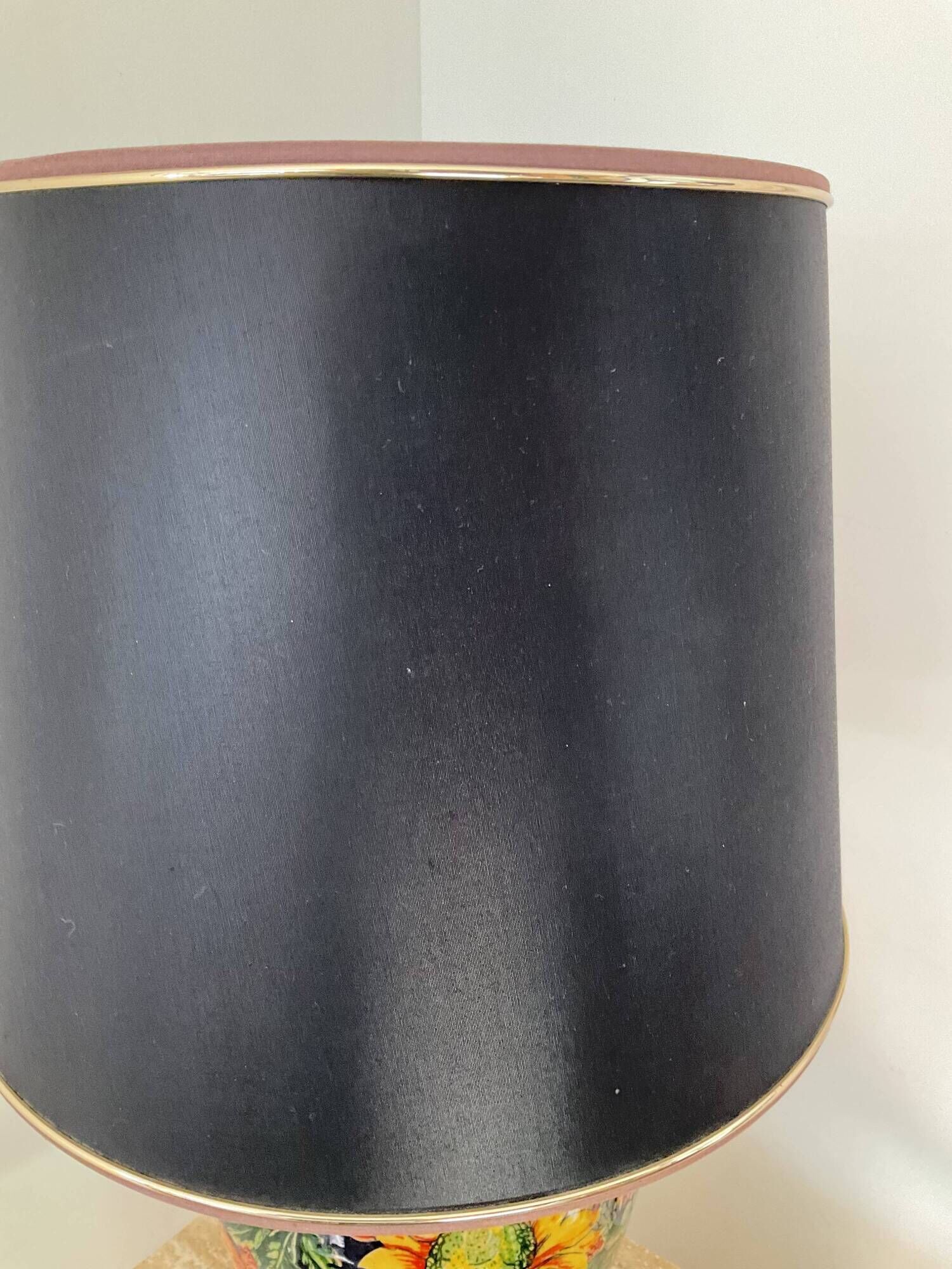 Vintage ceramic lamp from the 70s