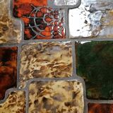 Vintage ceramic steel coffee table