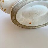 Moustier Louis XV earthenware Tulipière vase