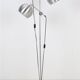 Mid-century double-spot floor lamp / aluminum / 1960s–1970s / space age / Danish modern design