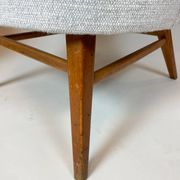 Mid-Century Modern Pair of Armchairs, Austro-Hungarian, 1960s - New Upholstery