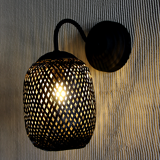 Applique en bambou noir