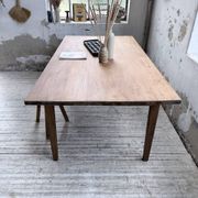 Farm table pitch pine 2 x 1 m from the 1950s